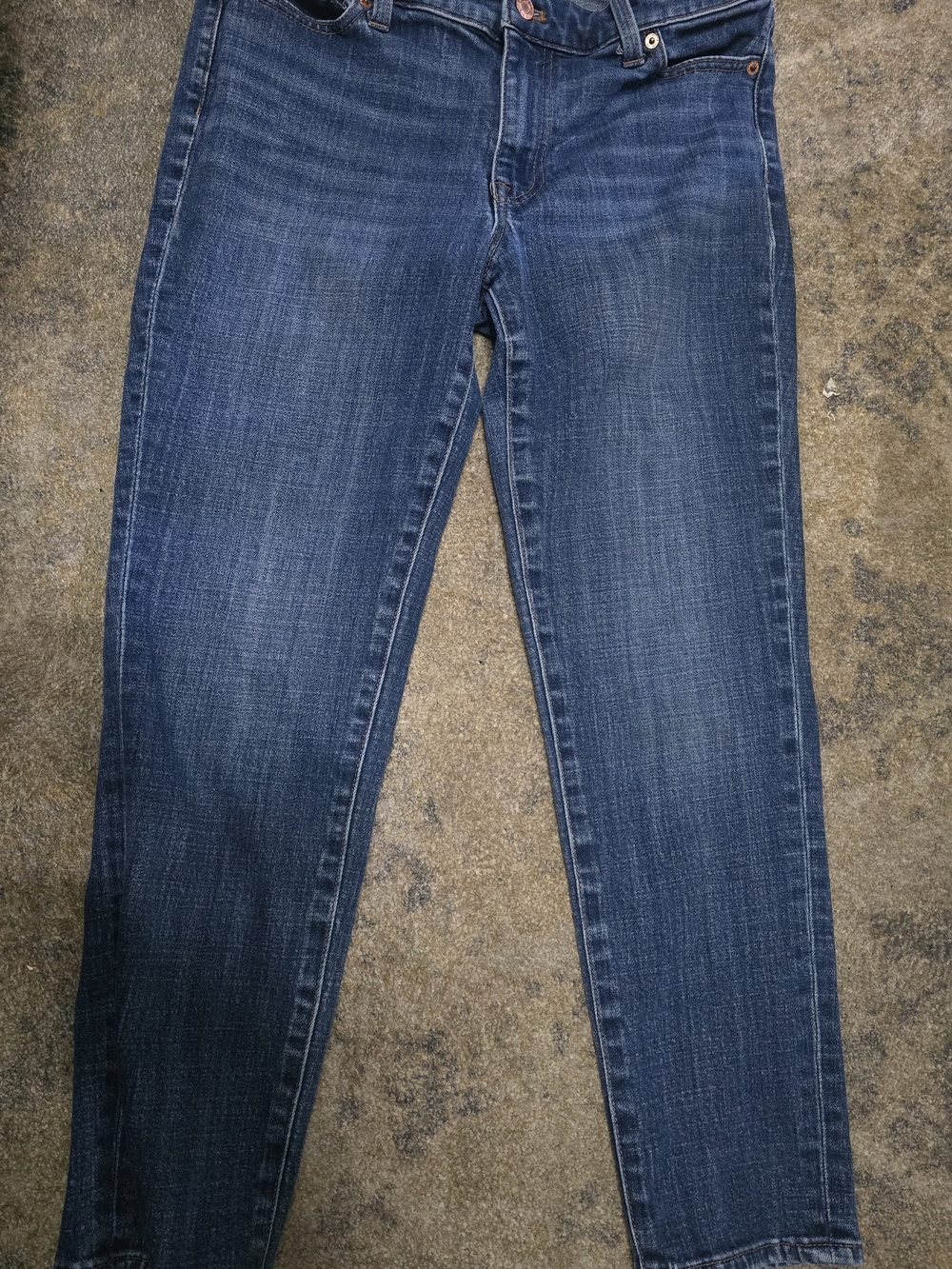 Talbots Flawless Girlfriend Jeans Women’s 10P Petite Slim Straight Medium Wash